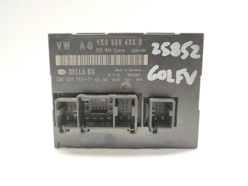 Recambio de modulo electronico para volkswagen golf v berlina (1k1) conceptline (e) referencia OEM IAM 1K0959433S  