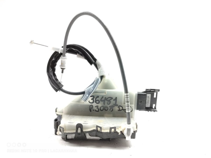 Recambio de cerradura puerta delantera derecha para peugeot 3008 gt referencia OEM IAM 9810423480  