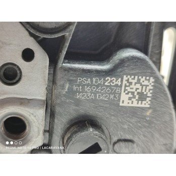 Recambio de cerradura puerta delantera derecha para peugeot 3008 gt referencia OEM IAM 9810423480  