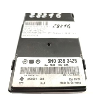 Recambio de modulo electronico para volkswagen golf vi (5k1) advance referencia OEM IAM 5N0035342B  