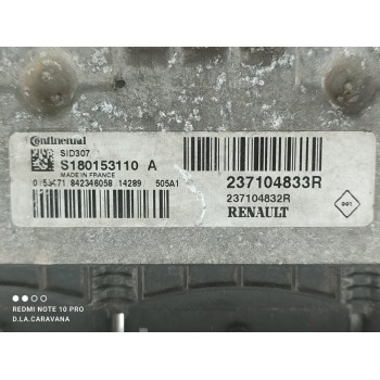 Recambio de centralita motor uce para renault megane iii berlina 5 p bose edition referencia OEM IAM 237104833R  