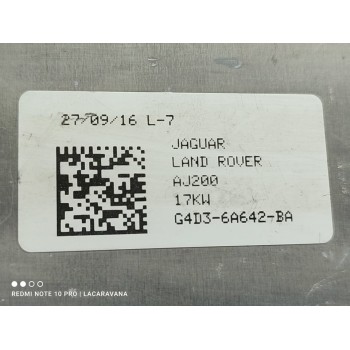 Recambio de enfriador aceite motor para land rover discovery sport se referencia OEM IAM G4D36A642BA  