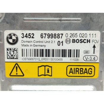 Recambio de centralita airbag para bmw serie 5 lim. (f10) 520d referencia OEM IAM 34526799887  