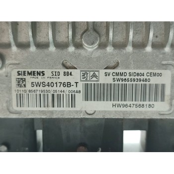 Recambio de centralita motor uce para citroën c3 1.4 hdi cool referencia OEM IAM 9647568180  