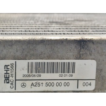 Recambio de intercooler para mercedes-benz clase m (w164) 320 / 350 cdi (164.122) referencia OEM IAM A2515000000  