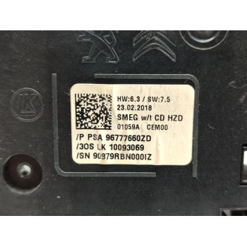 Recambio de mando multifuncion para peugeot 308 style referencia OEM IAM 96777660ZD  