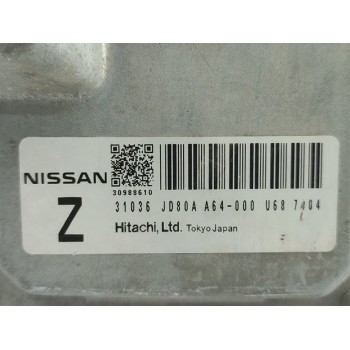 Recambio de centralita cambio automatico para nissan qashqai (j10) acenta referencia OEM IAM 31036JD80A  