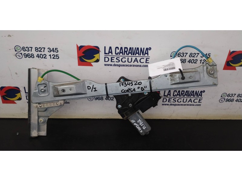 Recambio de elevalunas delantero izquierdo para opel corsa d referencia OEM IAM 72005001  