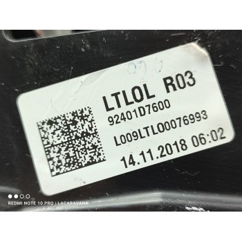 Recambio de piloto trasero izquierdo para hyundai tucson classic blue referencia OEM IAM 92401D7600  