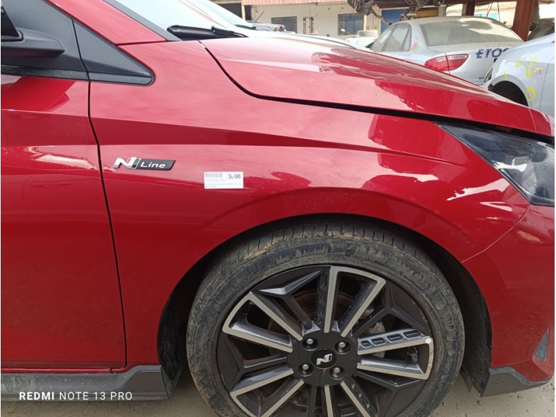 Recambio de aleta delantera derecha para hyundai i20 (bc3) n line 30 aniversario referencia OEM IAM 66321Q0080  