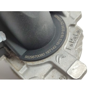 Recambio de valvula egr para citroën berlingo furgón contrlol m referencia OEM IAM 9829870080  