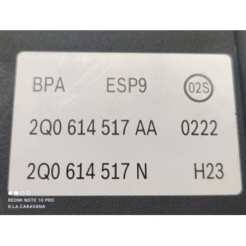 Recambio de abs para volkswagen polo edition referencia OEM IAM 2Q0614517AA  