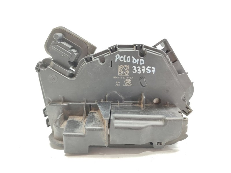 Recambio de cerradura puerta delantera derecha para volkswagen polo edition referencia OEM IAM 5TB837016A  