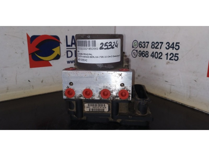 Recambio de abs para toyota avensis berlina (t25) 2.0 d4-d executive berlina (5-ptas.) referencia OEM IAM 4451005042  
