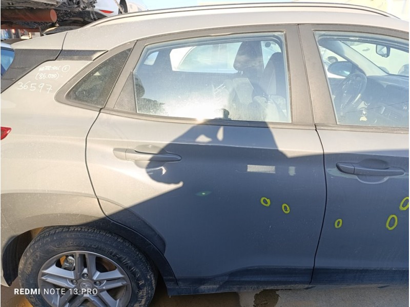 Recambio de puerta trasera derecha para hyundai kona essence 2wd referencia OEM IAM 77004J9010  