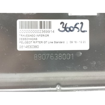 Recambio de travesaño inferior para peugeot rifter gt line standard referencia OEM IAM 9814630380  