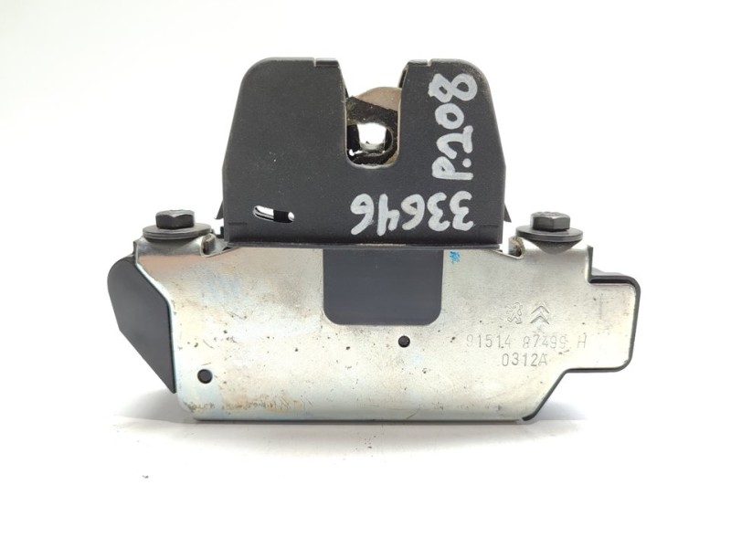 Recambio de cerradura maletero / porton para peugeot 208 active referencia OEM IAM 9684648680  