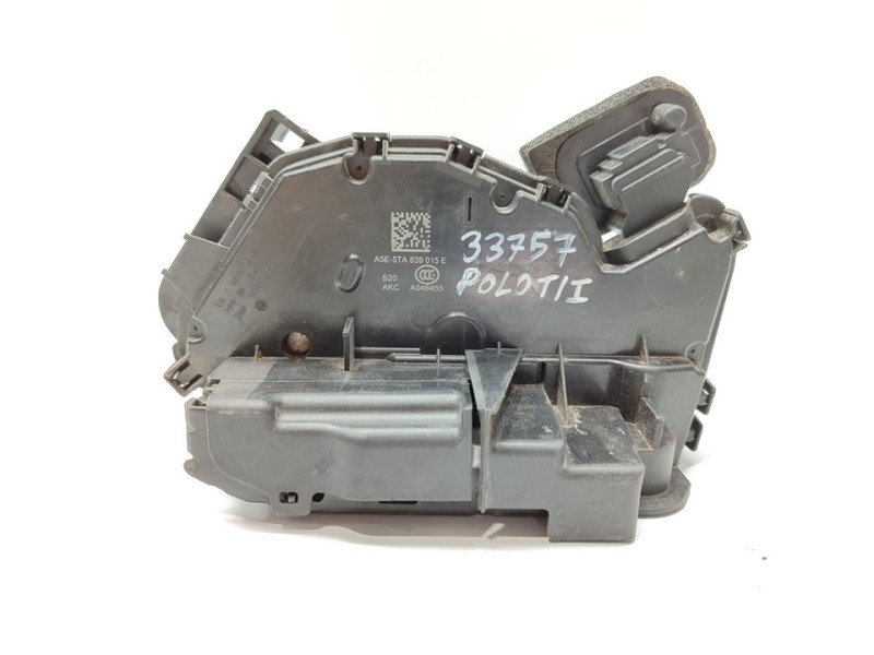 Recambio de cerradura puerta trasera izquierda para volkswagen polo edition referencia OEM IAM 5TA839015E  