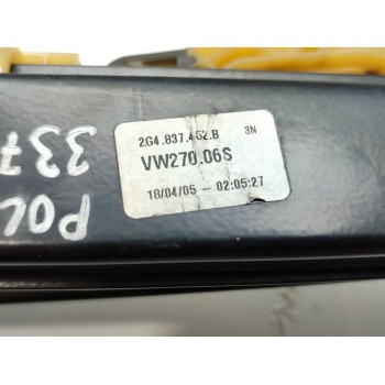 Recambio de elevalunas delantero derecho para volkswagen polo edition referencia OEM IAM 2G4837462B  