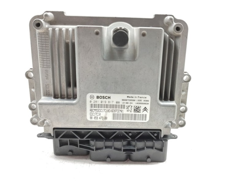 Recambio de centralita motor uce para peugeot partner kombi premium referencia OEM IAM 0281019817  
