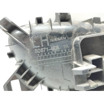 Recambio de maneta interior trasera izquierda para nissan qashqai (j11) acenta referencia OEM IAM 806714EA1A  