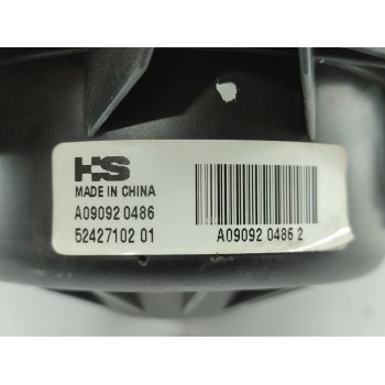 Recambio de ventilador calefaccion para chevrolet cruze ls+ referencia OEM IAM 5242710201  