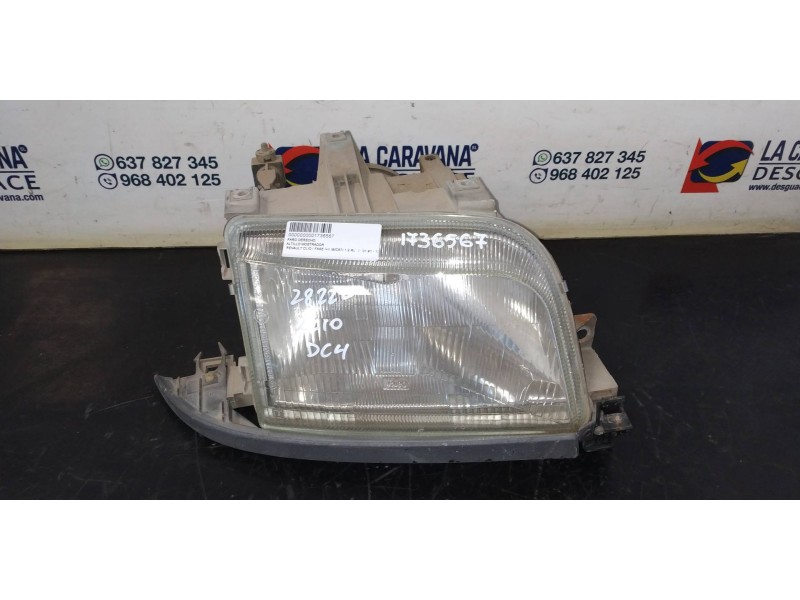 Recambio de faro derecho para renault clio i fase i+ii (b/c57) 1.2 rl referencia OEM IAM   