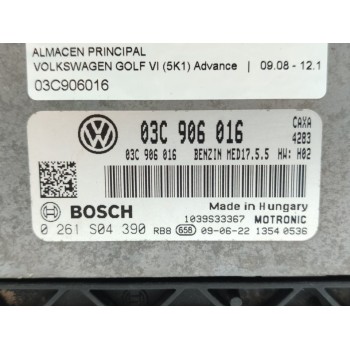 Recambio de centralita motor uce para volkswagen golf vi (5k1) advance referencia OEM IAM 03C906016  