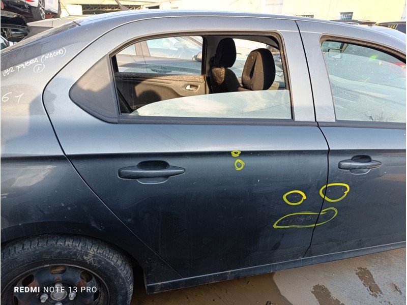 Recambio de puerta trasera derecha para citroën c-elysée seduction referencia OEM IAM 9675190680  