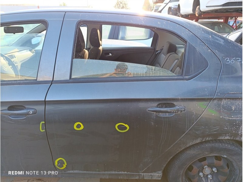 Recambio de puerta trasera izquierda para citroën c-elysée seduction referencia OEM IAM 9675190780  