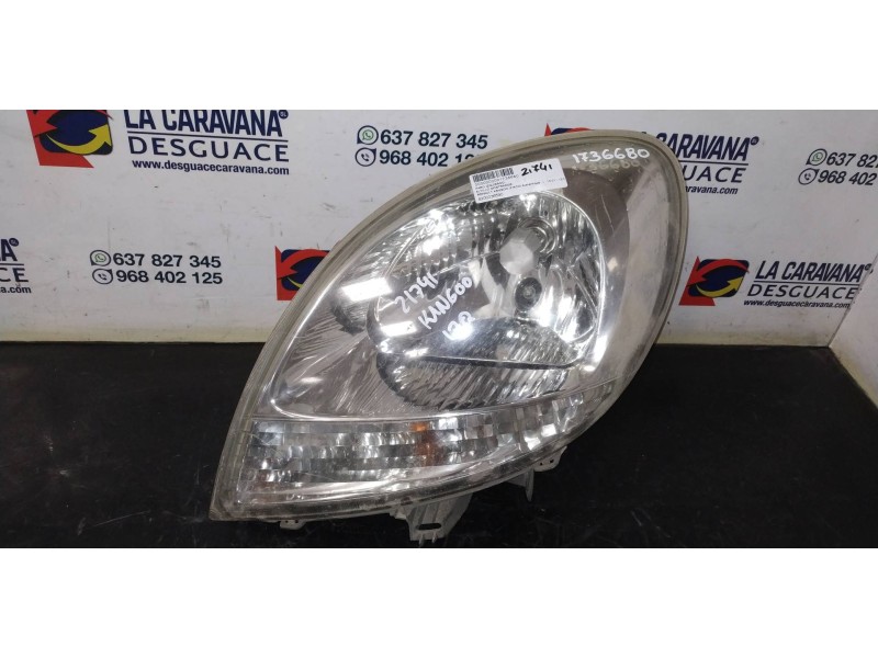 Recambio de faro izquierdo para renault kangoo (f/kc0) authentique referencia OEM IAM 8200236590  