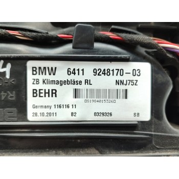 Recambio de ventilador calefaccion para bmw serie 5 lim. (f10) 520d referencia OEM IAM 6411924817003  