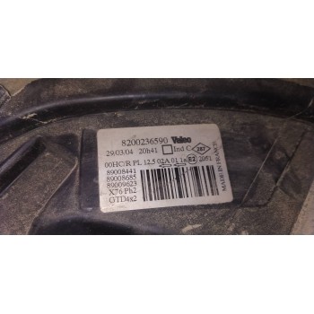 Recambio de faro izquierdo para renault kangoo (f/kc0) authentique referencia OEM IAM 8200236590  