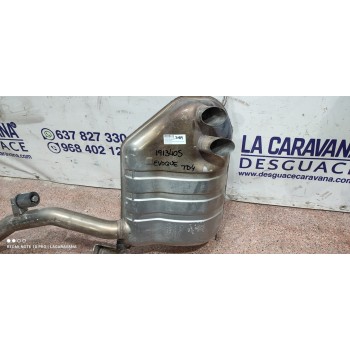 Recambio de tubo escape trasero para land rover range rover evoque evoque hse referencia OEM IAM K8D25K254HB  