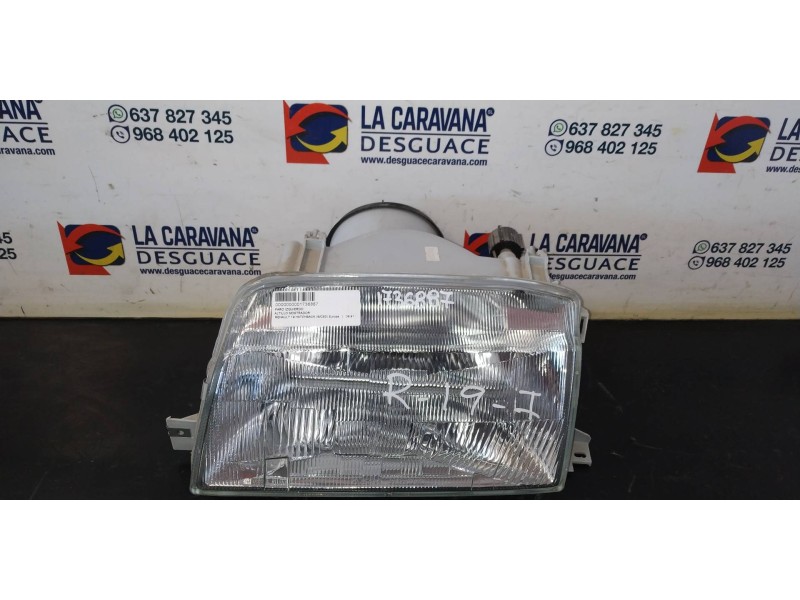 Recambio de faro izquierdo para renault 19 hatchback (b/c53) europa referencia OEM IAM   