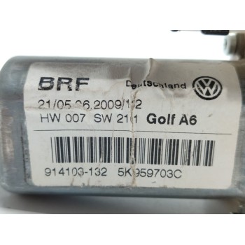 Recambio de motor elevalunas trasero izquierdo para volkswagen golf vi (5k1) advance referencia OEM IAM 5K0959703C  