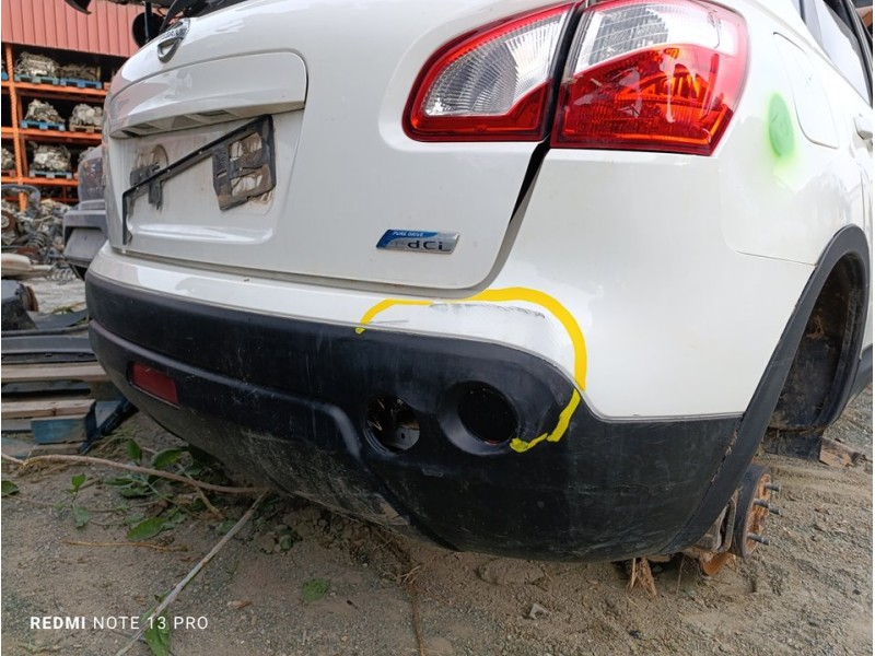 Recambio de paragolpes trasero para nissan qashqai (j10) acenta referencia OEM IAM 85022BR00H  