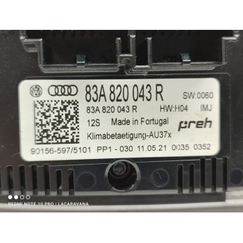 Recambio de mando climatizador para audi a1 sportback (gba) 30 tfsi s line referencia OEM IAM 83A820043R  