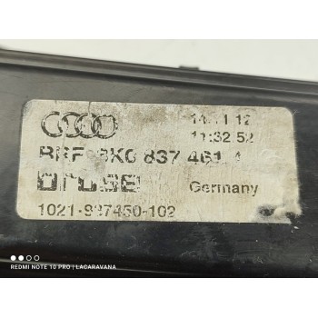 Recambio de elevalunas delantero izquierdo para audi a4 ber. (b8) referencia OEM IAM 8K0837461A  