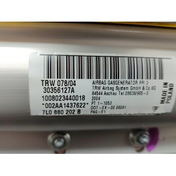 Recambio de kit airbag para porsche cayenne (typ 9pa) básico referencia OEM IAM 7L5880201FH  