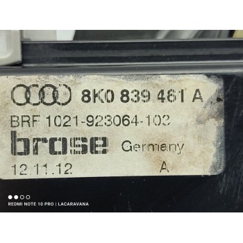Recambio de elevalunas trasero izquierdo para audi a4 ber. (b8) referencia OEM IAM 8K0839461A  