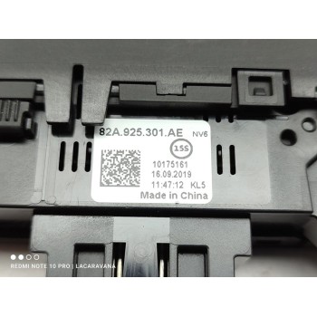 Recambio de warning para audi a1 sportback (gba) 25 tfsi advanced referencia OEM IAM 82A925301AE  