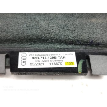 Recambio de pomo palanca cambio para audi a1 sportback (gba) 30 tfsi s line referencia OEM IAM 82B713139B  