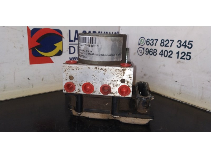 Recambio de abs para renault clio ii fase ii (b/cb0) authentique referencia OEM IAM 8200229137  
