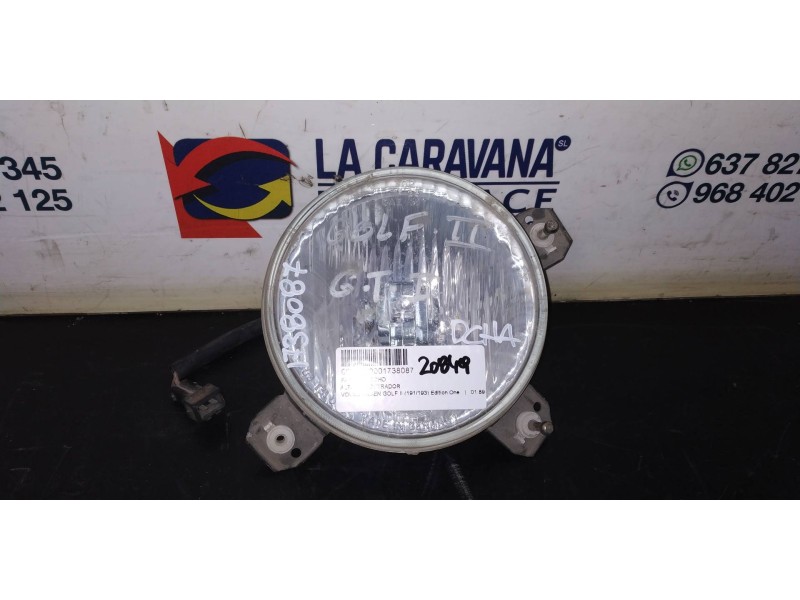 Recambio de faro derecho para volkswagen golf ii (191/193) edition one referencia OEM IAM 303131040  