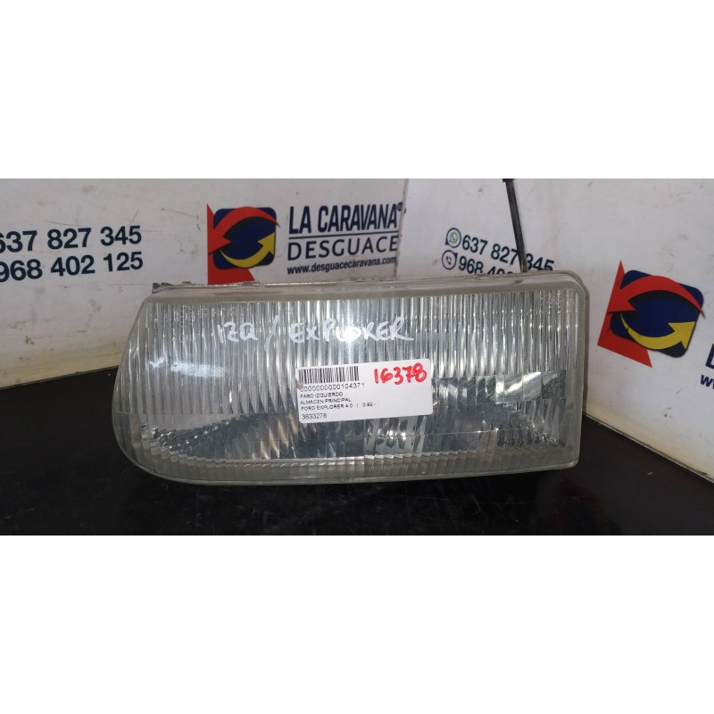 Recambio de faro izquierdo para ford explorer 4.0 referencia OEM IAM F57D7820408CB  