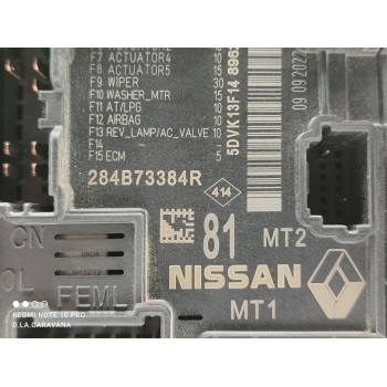 Recambio de modulo electronico para renault captur ii intens referencia OEM IAM 284B73384R  