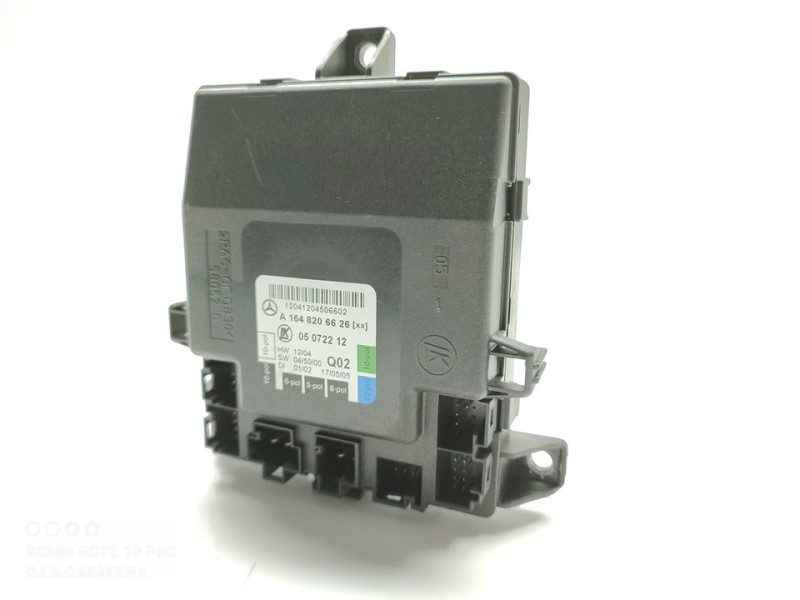 Recambio de modulo electronico para mercedes-benz clase m (w164) 320 / 350 cdi (164.122) referencia OEM IAM A1648206626  