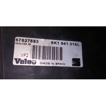 Recambio de faro derecho para seat ibiza (6k) referencia OEM IAM 6K1941016L  