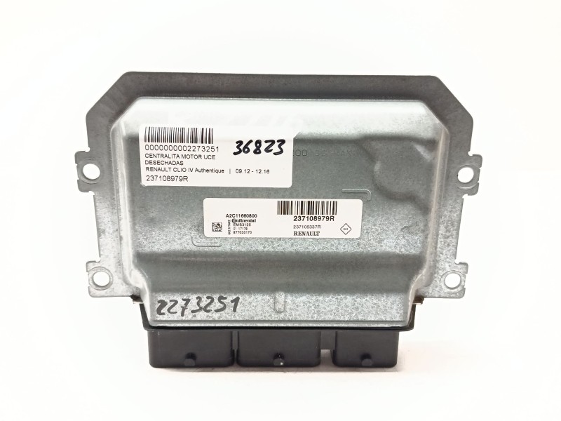 Recambio de centralita motor uce para renault clio iv authentique referencia OEM IAM 237108979R  